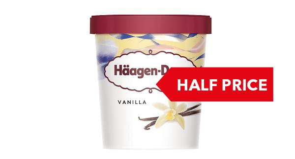 HALF PRICE | Häagen-Dazs Ice Cream 460ml