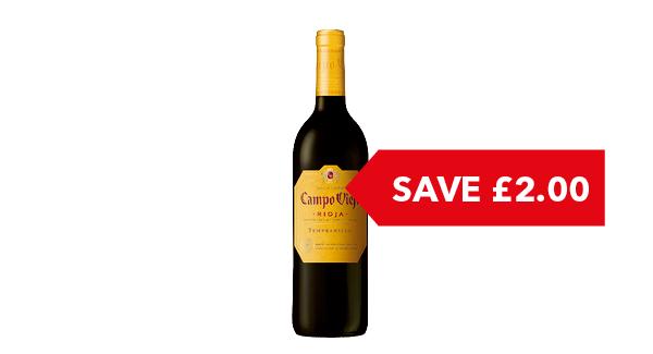 SAVE £2.00 | Campo Viejo Rioja 75cl