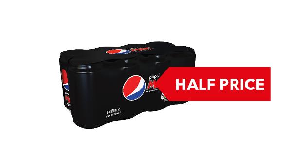 HALF PRICE | Pepsi 8x330ml
