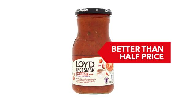BETTER THAN HALF PRICE | Loyd Grossman Sauce 350g
