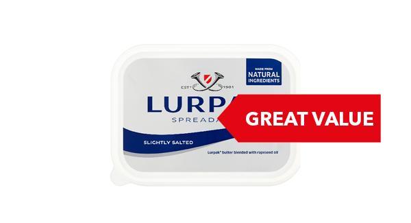 GREAT VALUE |Lurpak Spreadable 500g