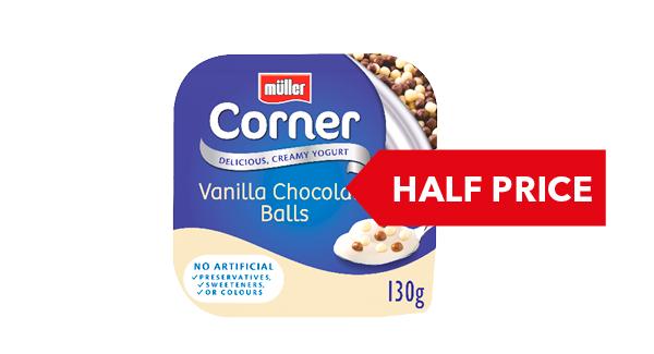 HALF PRICE | Müller Corner 4 Pack 4x130g