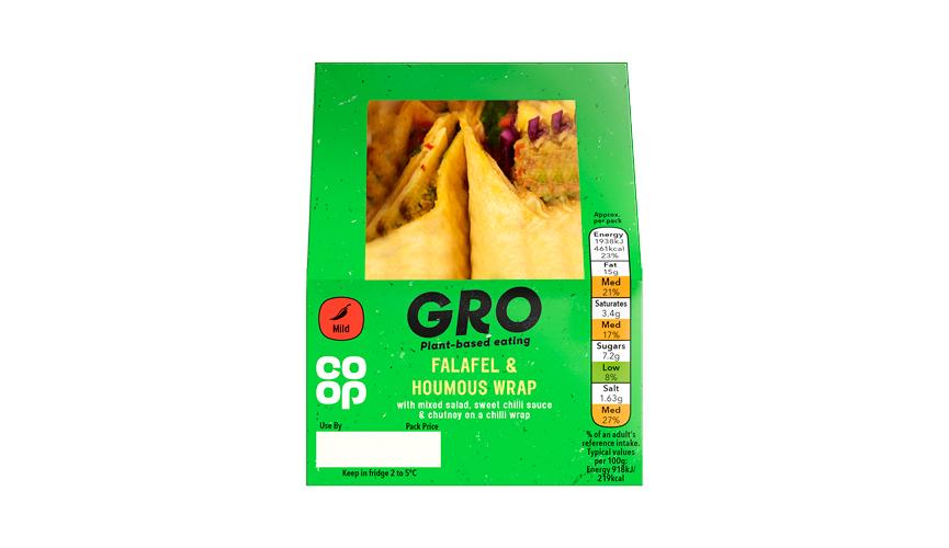 Module - Falafel & spiced houmous wrap