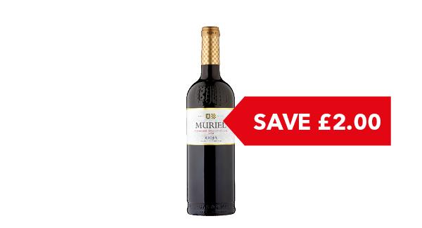 SAVE £2.00 | Muriel Tempranillo Rioja 75cl