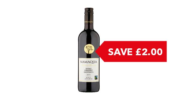SAVE £2.00 | Namaqua Reserve 75cl