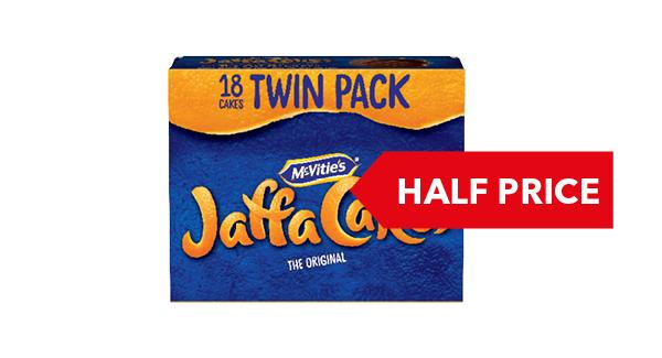 HALF PRICE | McVities Jaffa Cakes Twin Pack 2x9