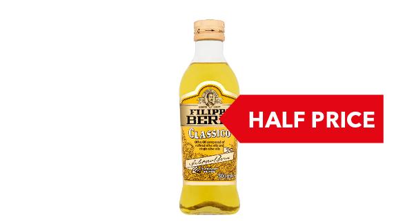 HALF PRICE | Filippo Berio Olive Oil 500ml