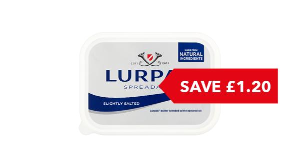 SAVE £1.20 | Lurpak Spreadable 500g