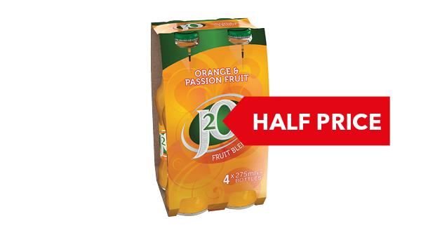 HALF PRICE | J2O 4x275ml
