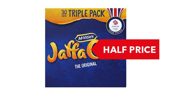 HALF PRICE | McVities Jaffa Cakes 30 Pack