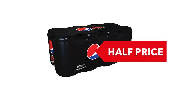 HALF PRICE | Pepsi 8x330ml