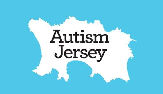 Autism Jersey blue ribbons