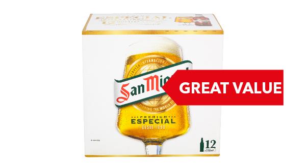 GREAT VALUE | San Miguel 12x330ml