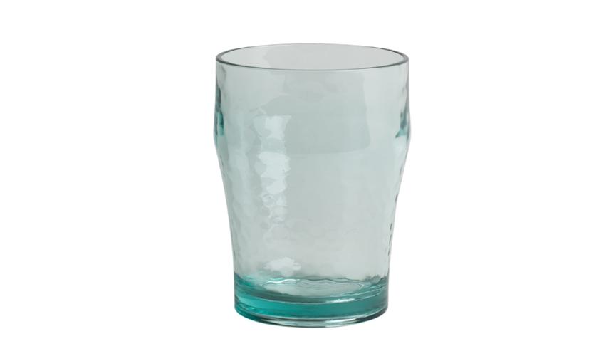 Recycled glass effect tumbler