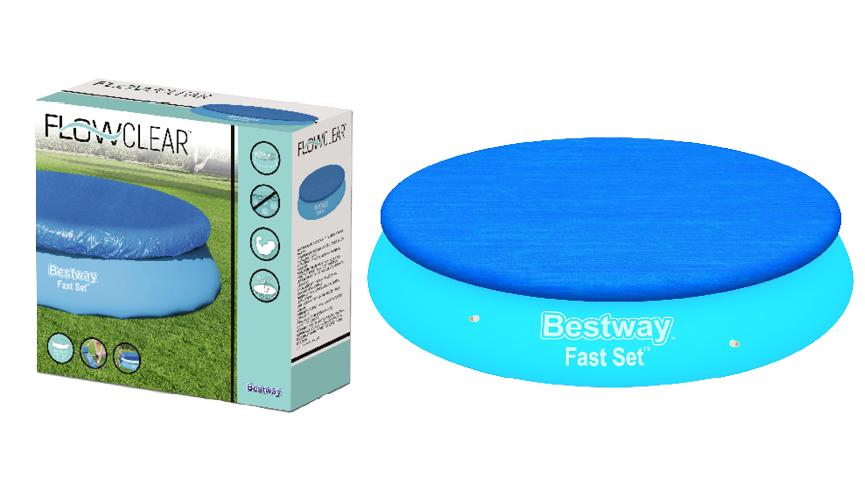 12’ fast set pool cover
