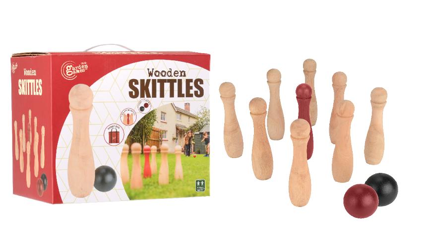 Garden games skittles