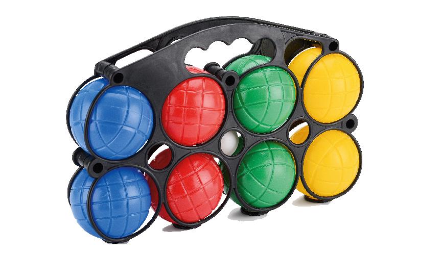 Plastic boules set