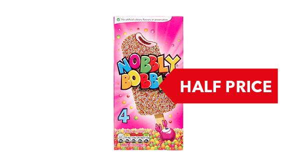HALF PRICE | Nestlé Nobbly Bobbly 4x70ml