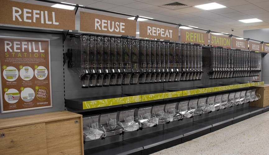 Your Society launches first Channel Island's supermarket refill produce station