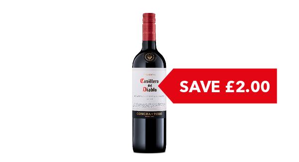 SAVE £2.00 | Casillero Del Diablo 75cl