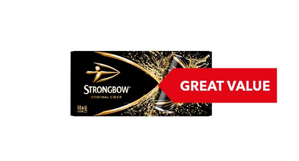 GREAT VALUE | Strongbow Original 10x440ml