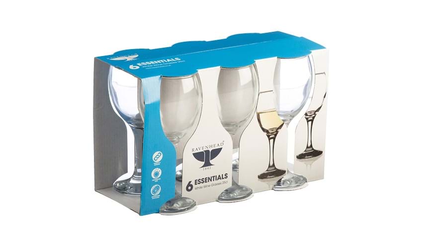 Ravenhead Essentials white wine glasses