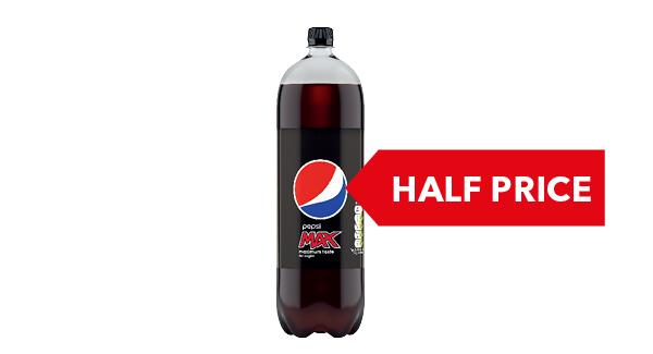 HALF PRICE | Pepsi 2 litre