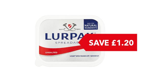 SAVE £1.20 | Lurpak Spreadable 500g