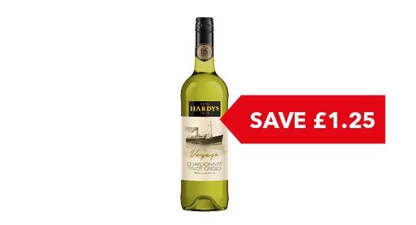 SAVE £1.25 | Hardy's Voyage Shiraz 75cl