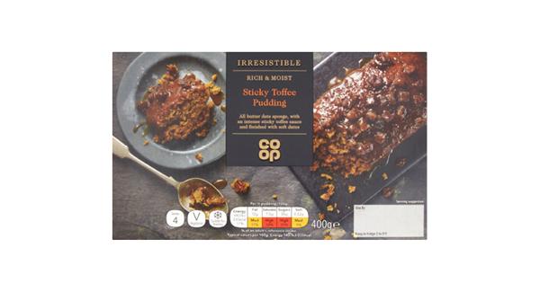 HALF PRICE | Co-op Irresistible Sticky Toffee Pudding