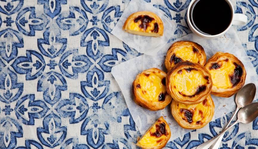 The famous Pastel de nata