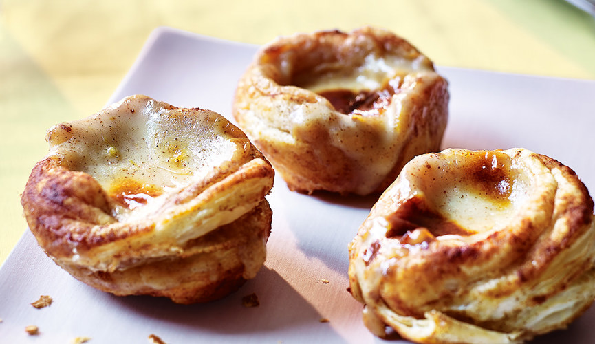 Portuguese style custard tart