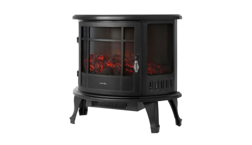 1.8KW log effect stove fire WL46017