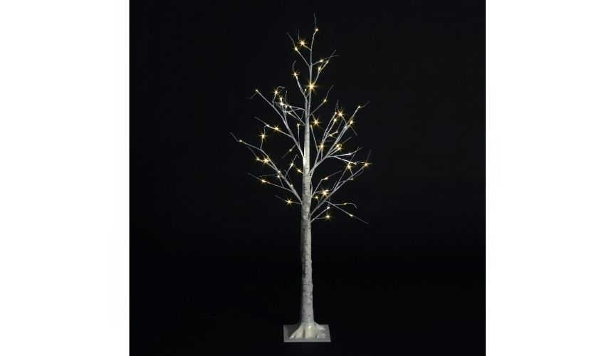 1.5m birch tree w/64 warm lights RS04362