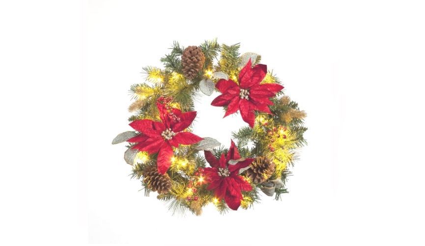 60cm red poinsettia CF06035
