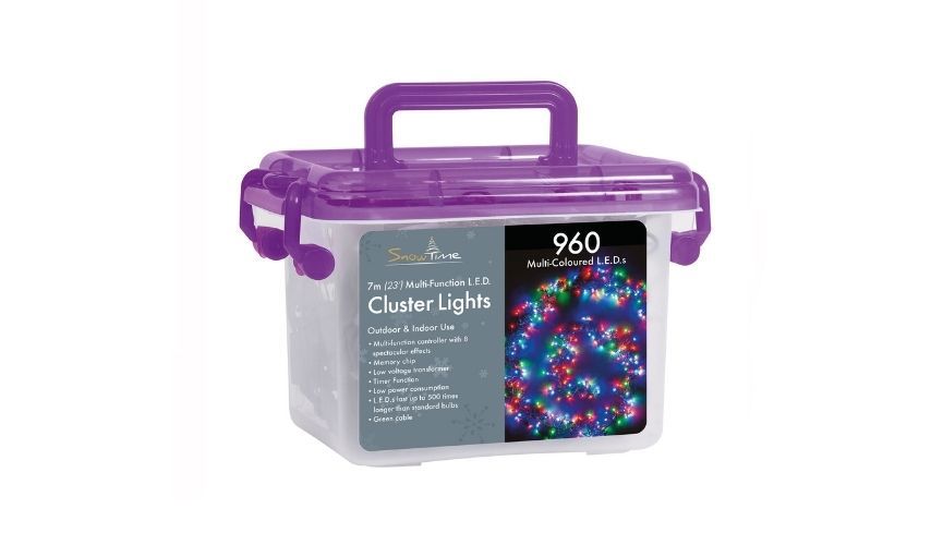480 6m multi LED cluster with timer & memory CL09720