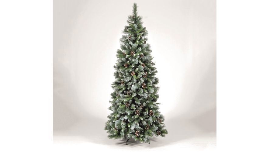 180cm Frosted Glacier Hook-On Christmas Tree CT04693