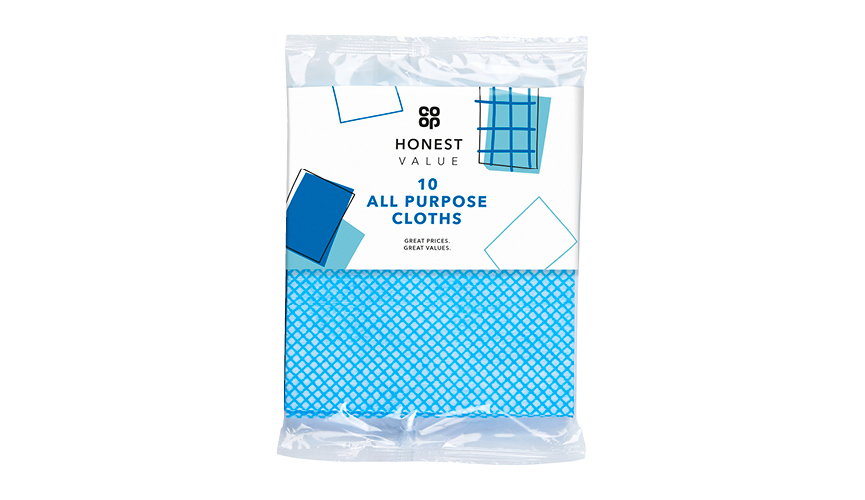 Module - Honest Value All Purpose Cloths 10 pack