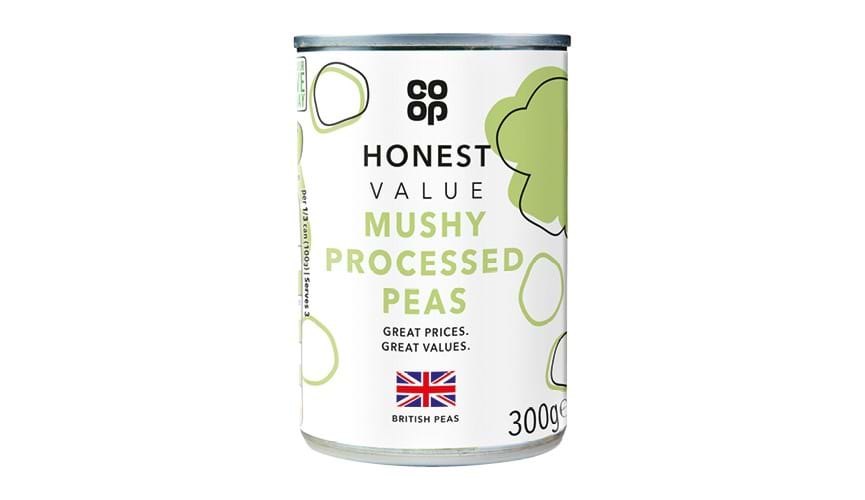 Module - Honest Value Mushy Peas 300g