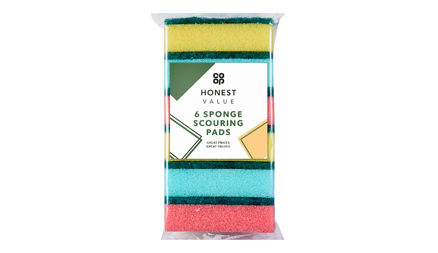 Module - Honest Value Sponge Scourer 6 Pack