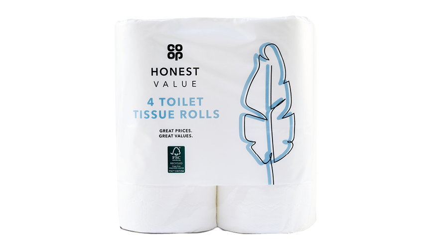 Module - Honest Value Toilet Roll 4 Pack