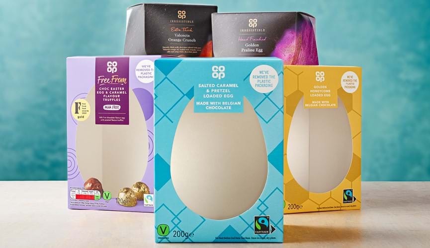 Cracking the plastic issue this Easter with our chocolate eggs