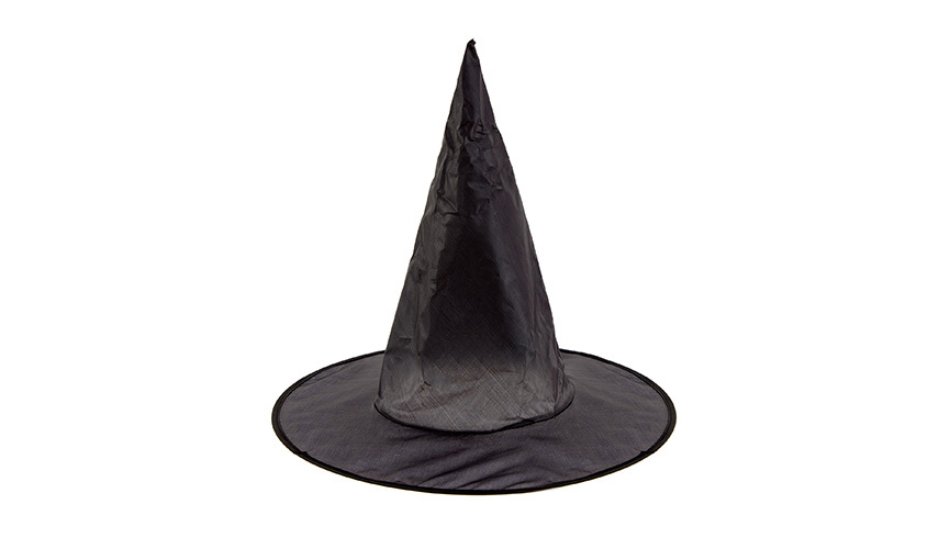 Module - Adult Black Witch Hat (37cm)