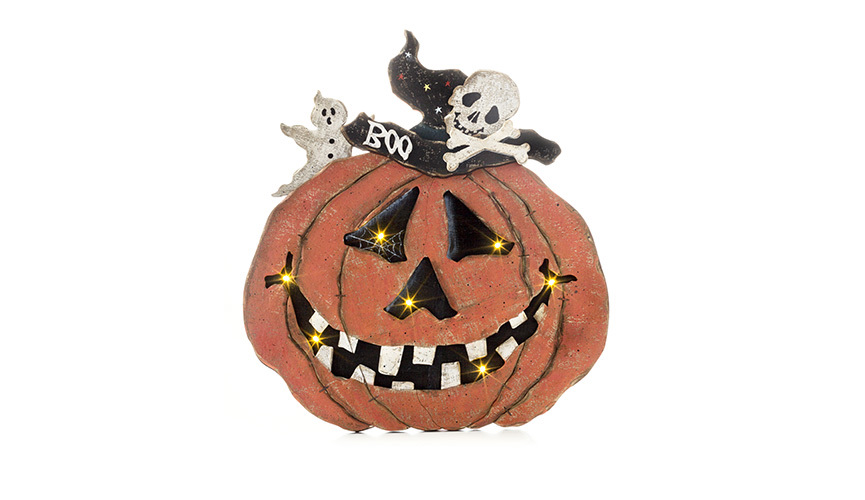 Module - Wooden Pumpkin LED (38cm)