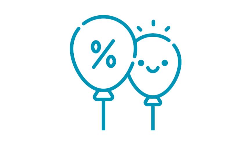 Colleague discounts on all areas of the business