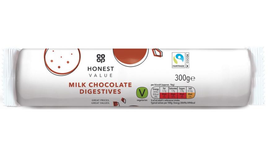 Module - Honest Value Milk Chocolate Digestives 300g