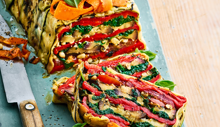 Mediterranean vegetable roast