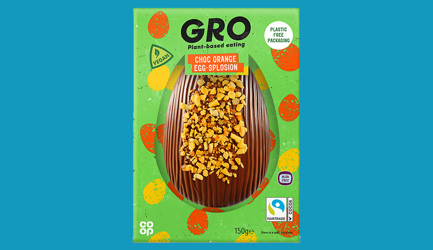 GRO Choc Orange Egg-Splosion (this one's vegan!)