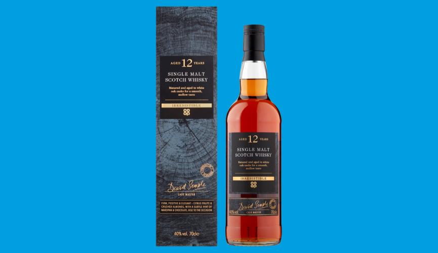 Co-op Irresistible Single Malt Scotch Malt Whisky Aged 12 Years, 70cl