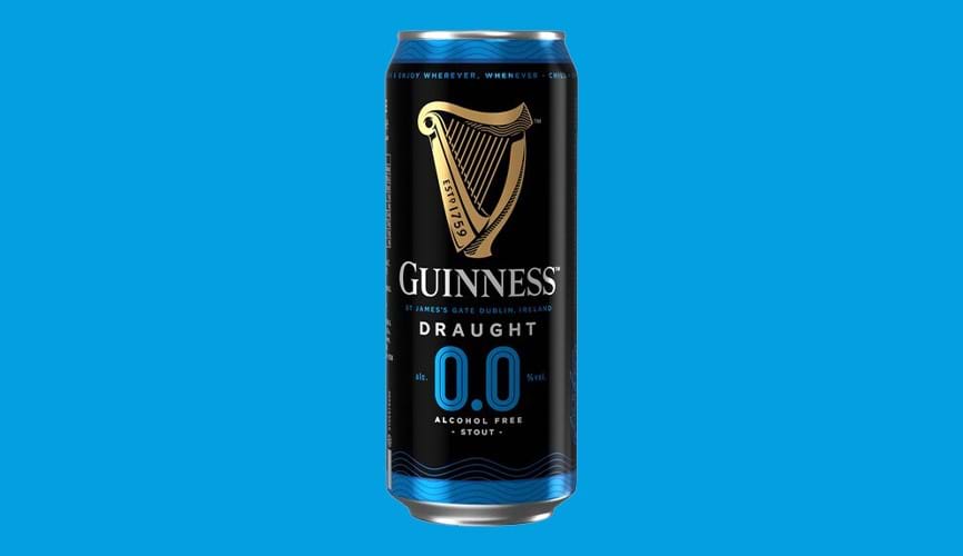 Module - Guinness Draught 0.0 Alcohol Free Stout, 4x440ml